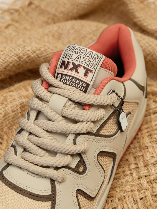 Unisex Casual Streetwear Sneakers – Breathable Lace-Up Comfort Shoes for Men & Women