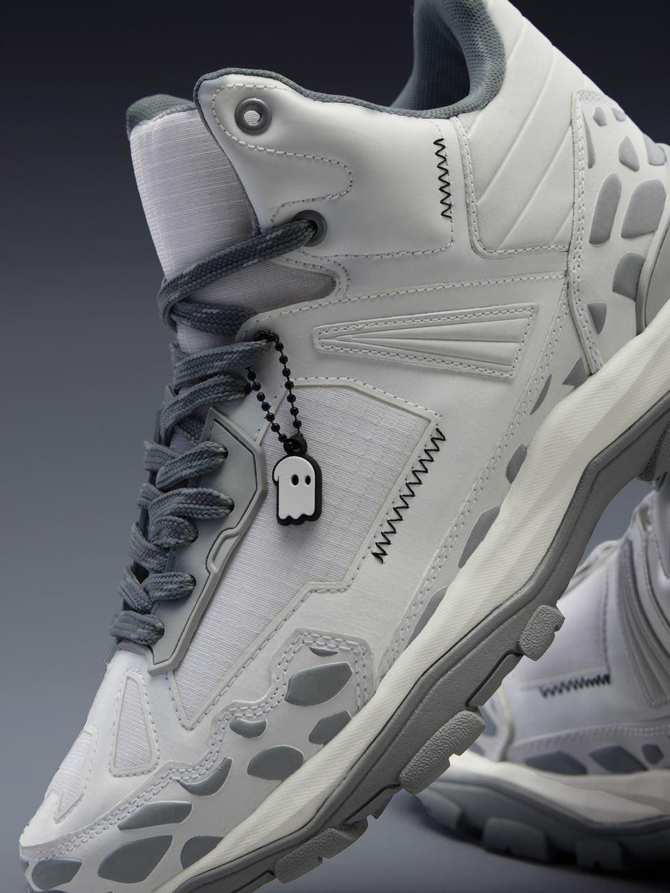 Unisex High-Top Chunky Streetwear Sneakers – Breathable Cushioned Casual Shoes