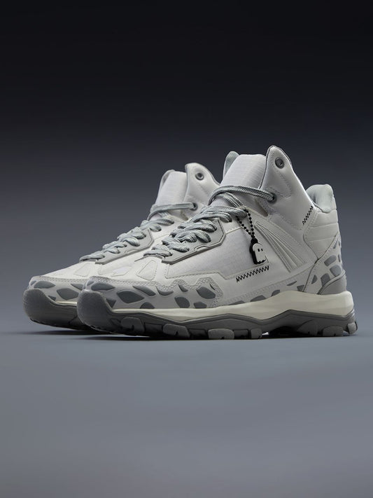 Unisex High-Top Chunky Streetwear Sneakers – Breathable Cushioned Casual Shoes