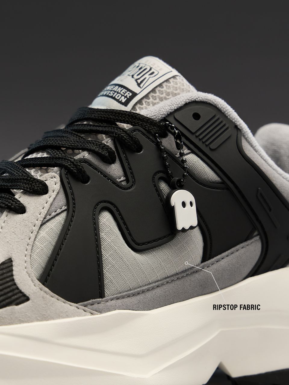 Unisex Chunky Streetwear Sneakers – Breathable Mesh Casual Shoes with Cushioned Sole